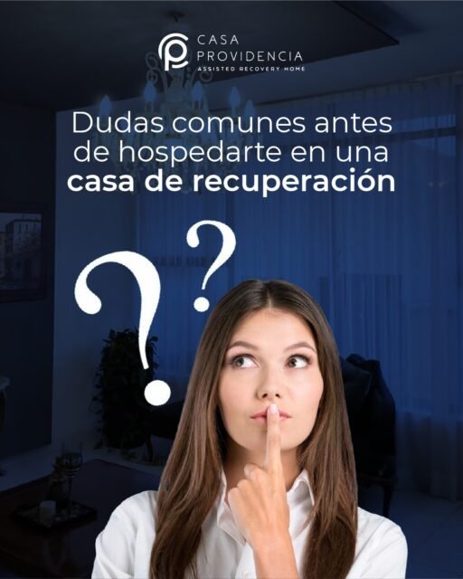 Tu recuperación también necesita un espacio donde te sientas cómoda, acompañada y tranquila. ✨

Aquí respondemos algunas de las preguntas más frecuentes sobre tu estancia en Casa Providencia, para que conozcas mejor todo lo que podemos ofrecerte durante tu proceso de recuperación. 🤍

📩Mándanos mensaje y conoce cómo podemos acompañarte en tu recuperación.